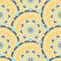 Mandala Seamless Pattern vector