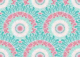 Mandala Seamless Pattern vector