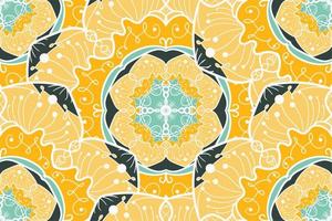 Mandala Seamless Pattern vector