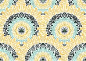 Mandala Seamless Pattern vector