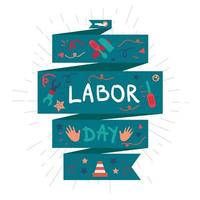 Labor Day. 1 May vector