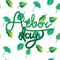 Arbor Day Greeting vector