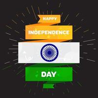 Feliz día de la independencia vector