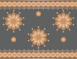 Fabric abstract ethnic pattern, vector illustration style