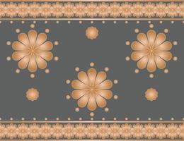 Fabric abstract ethnic pattern, vector illustration style