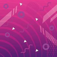 purple geometric and abstract background vector