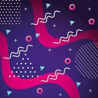 colorful geometric and abstract background vector