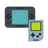 portable video game device icon vector