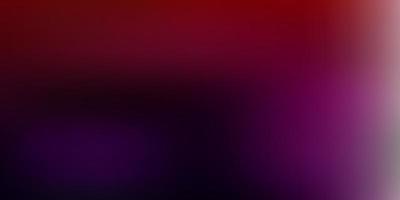 Dark pink, red vector abstract blur background.