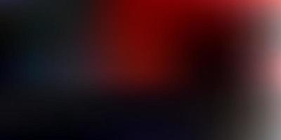 Dark red vector abstract blur backdrop.