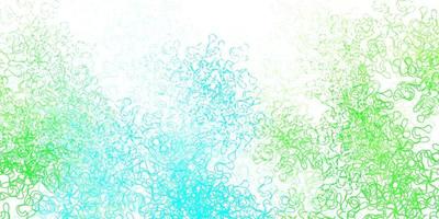 Light green vector layout with curves.