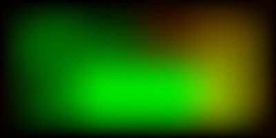 Dark Green vector blurred background.