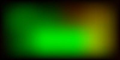 Dark Green vector blurred background.