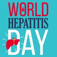 World Hepatitis Day Banner vector