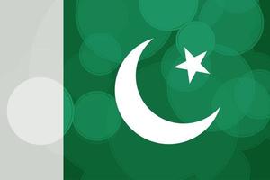 día de la independencia de pakistán vector