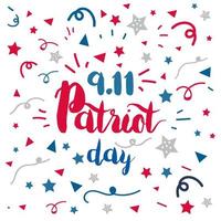 Patriot Day Banner vector