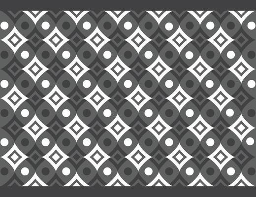 Fabric abstract pattern, vector illustration flat style