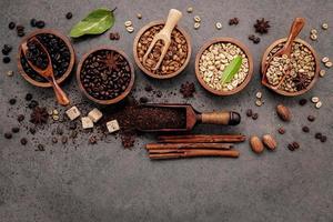 Coffee and spices photo
