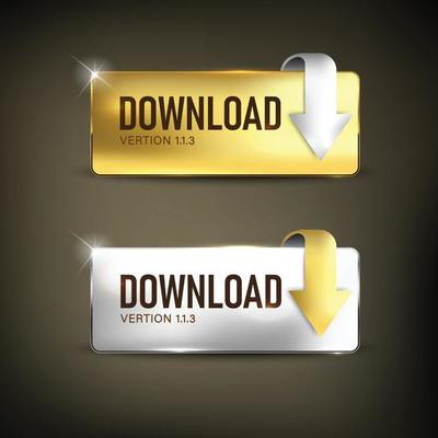 Download button set in gold and silver