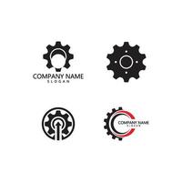 Gear Logo Template vector