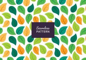 green leaf seamless pattern design vector