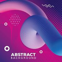 abstract background with vibrant colorful waves flow vector