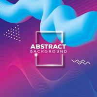 abstract background with vibrant colorful waves flow vector