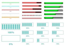 Loading bar vector design illustration isolated on white background