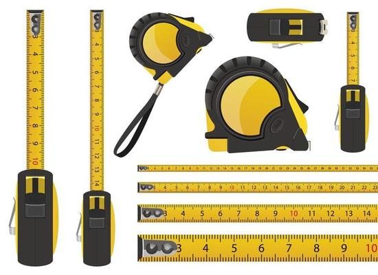 How to draw Sewing Measuring Tape 