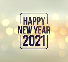 Celebración feliz año nuevo 2021 saludo diseño ilustración vectorial eps 10 redimensionable editable vector