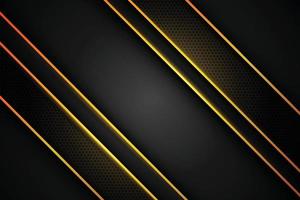 Abstract Orange glowing line background