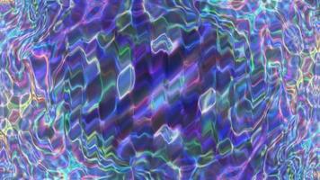 Abstract Iridescent Glowing Multicolored Background video