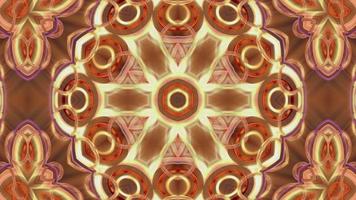 Abstract Multicolored Kaleidoscope Background video