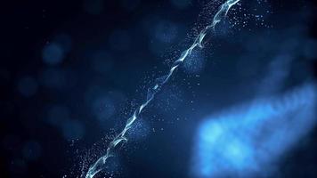 Abstract Light Flowing Particles Landscape Background Loop