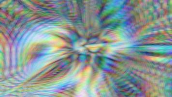 abstrakt holografisk regnbågebakgrund video