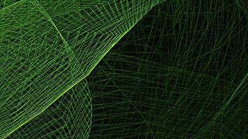 Green Wire Mesh Line Wave Background loop motion video