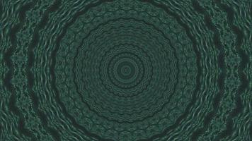 Abstract Green Kaleidoscope Background