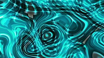 boucle de conception futuriste texture fluide holographique géométrique ondulée video