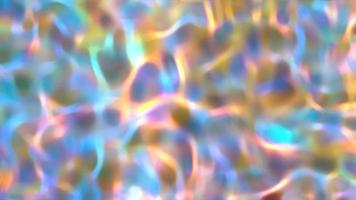 Abstract Iridescent Glowing Multicolored Background