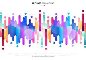 Abstract fluid or liquid colorful rounded lines transition elements on white background with space for your text. vector