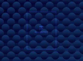 Abstract dark blue circles pattern subtle background and texture. Luxury style trellis. Repeat geometric. vector