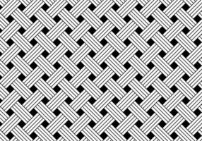 Fondo de patrón de tejido geométrico blanco y negro. textura elegante moderna geométrica rayada abstracta. vector