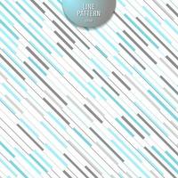 Abstract stripe blue and gray diagonal lines pattern on white background. vector