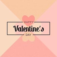 Four schemes happy valentines day greeting banner in papercut realistic style vector