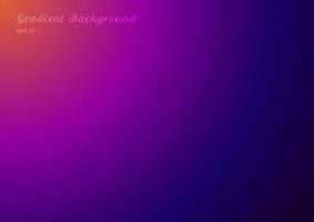 Abstract blurred trendy bright gradient vibrant color background. vector