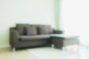 Abstract blur and defocus sofa n living room photo