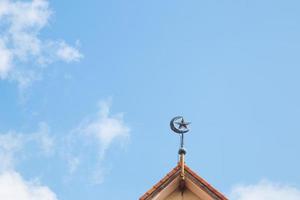 Symbol of Islam on a building photo