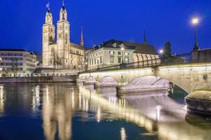 centro de la ciudad de zurich, suiza foto