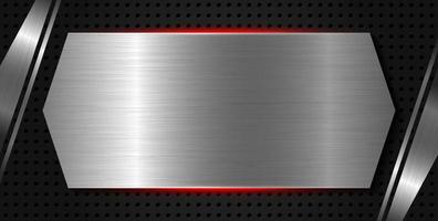 Metal texture background with copy space vector illustration 2117641