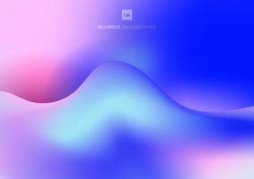 Abstract trendy fluid colorful liquid gradients wave background. vector